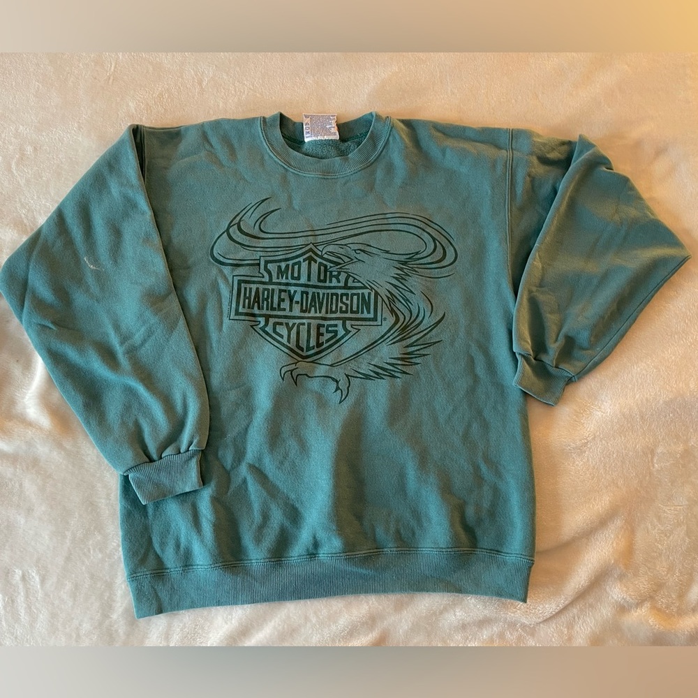 Vintage Harley Davison crew neck